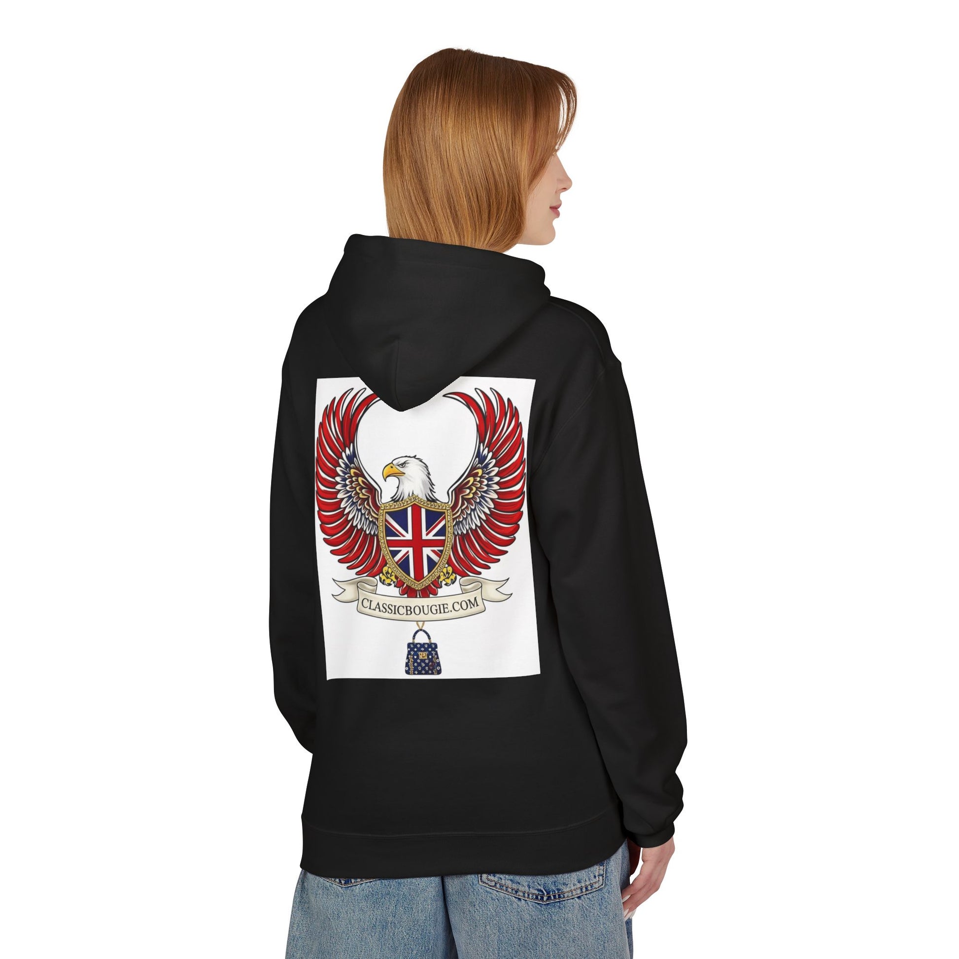 Urban Vibes Fleece Hoodie - Cozy Streetwear, Gift for Him/Her, Casual Layer, Unique Design, Perfect for Fall/Winter, Heritage Style