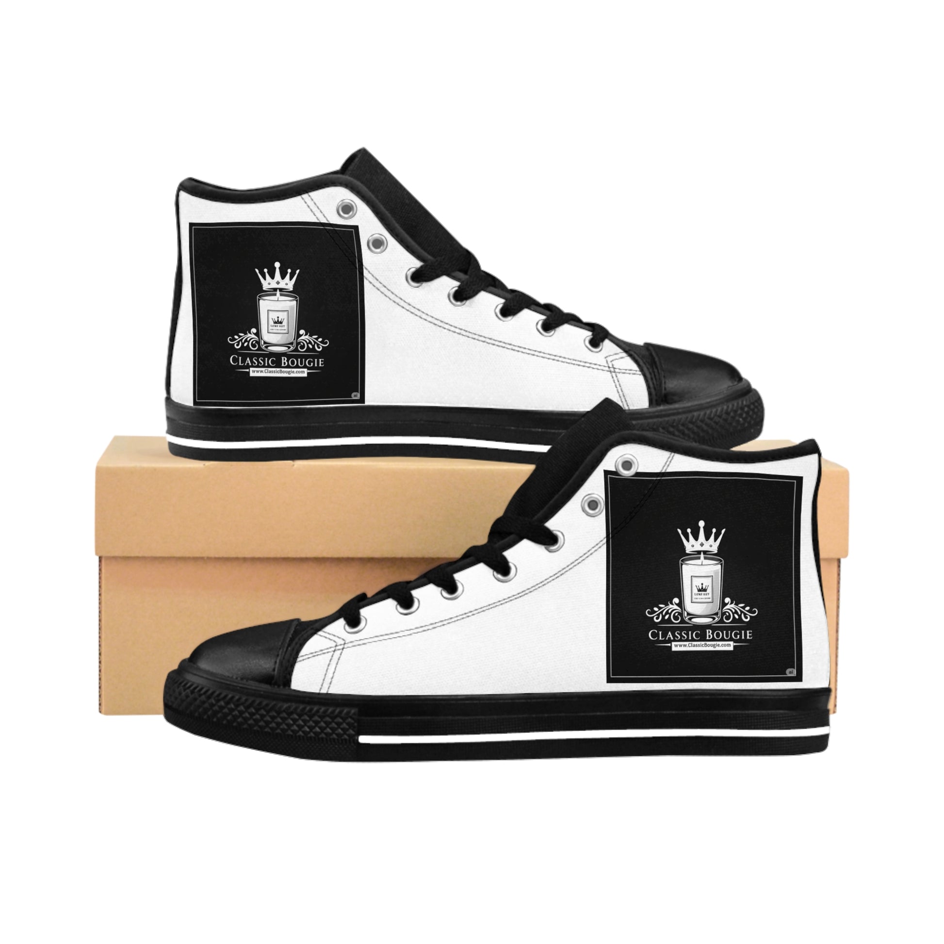 Classic High-Top Sneakers with Vintage Crown Design, Stylish Footwear for Everyday Wear, Perfect for Casual Outings, Birthday Gifts, [...]