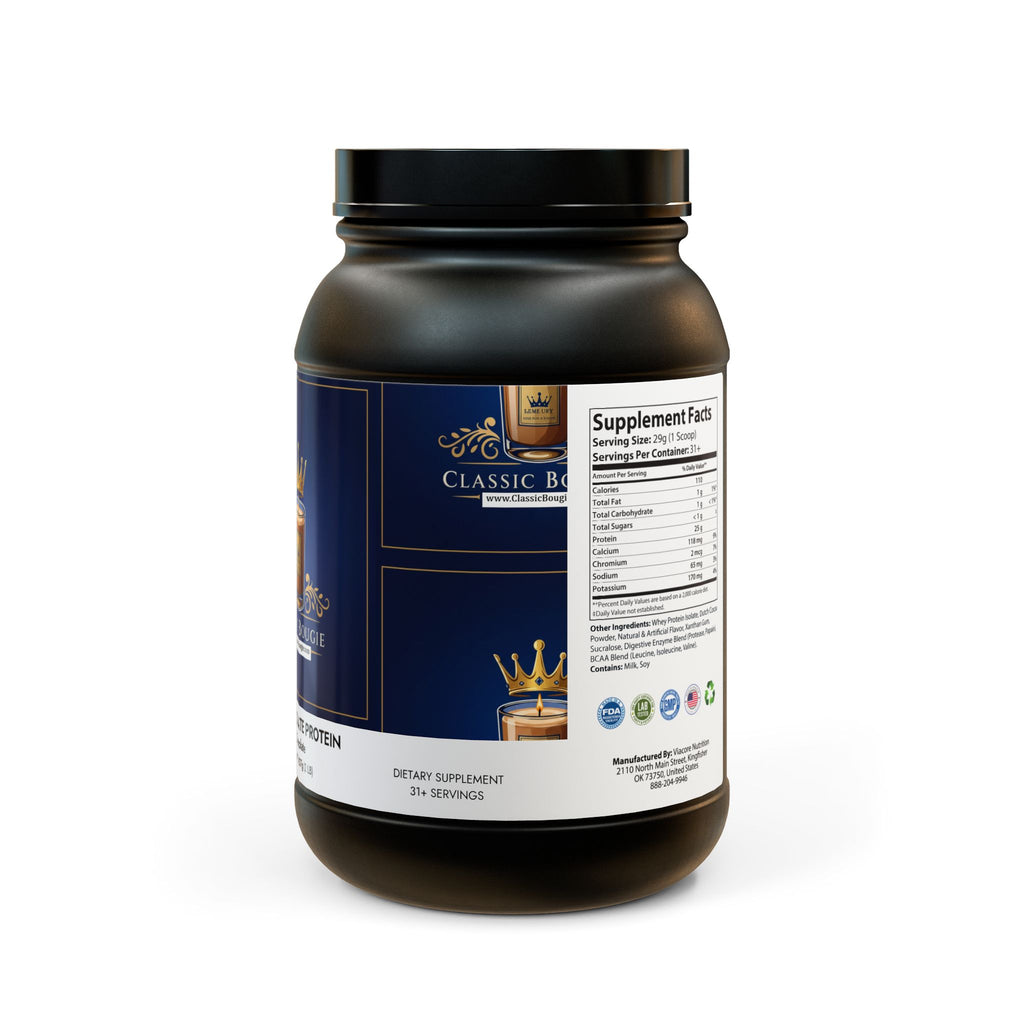 Whey Isolate Protein Supplement (907g, 2lb)