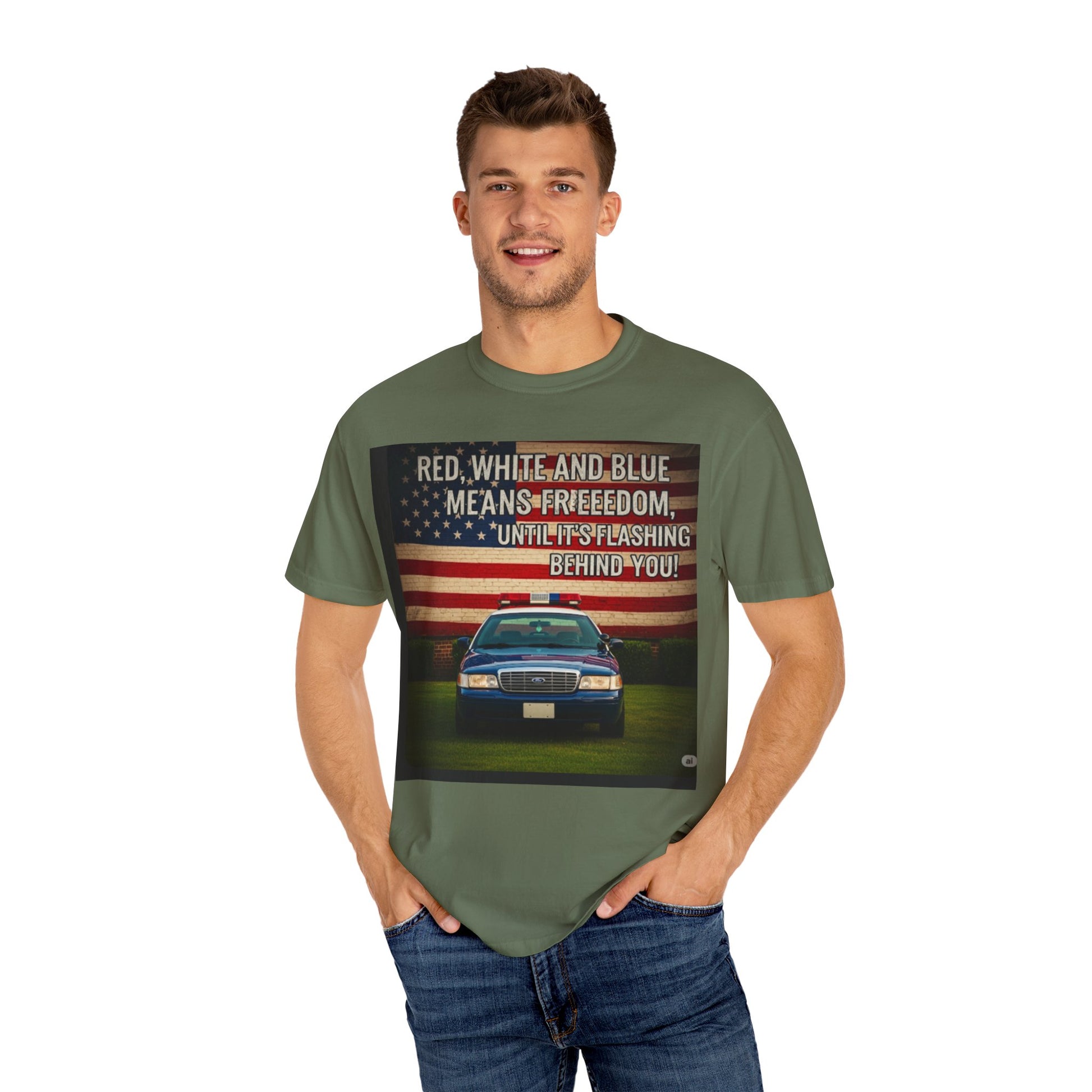 Patriotic Graphic Tee, Freedom Shirt, Unisex Casual Top, July 4th Celebration Wear, Everyday Comfort T-shirt
