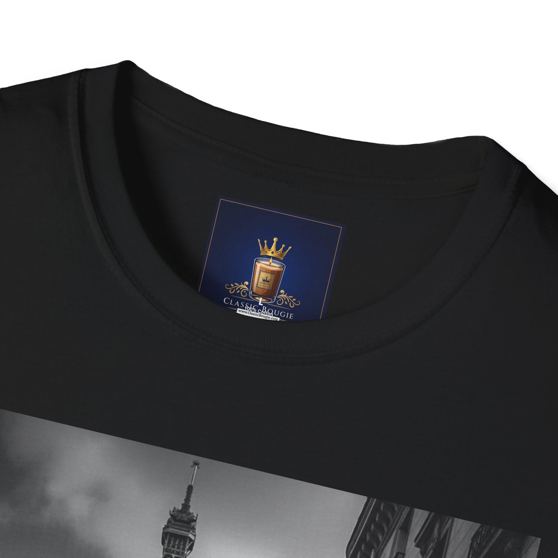 Eiffel Tower Unisex Softstyle T-Shirt, Fashion Tee for Travelers, Parisian Vibe, Great for Gifts, Casual Wear, Holiday Apparel