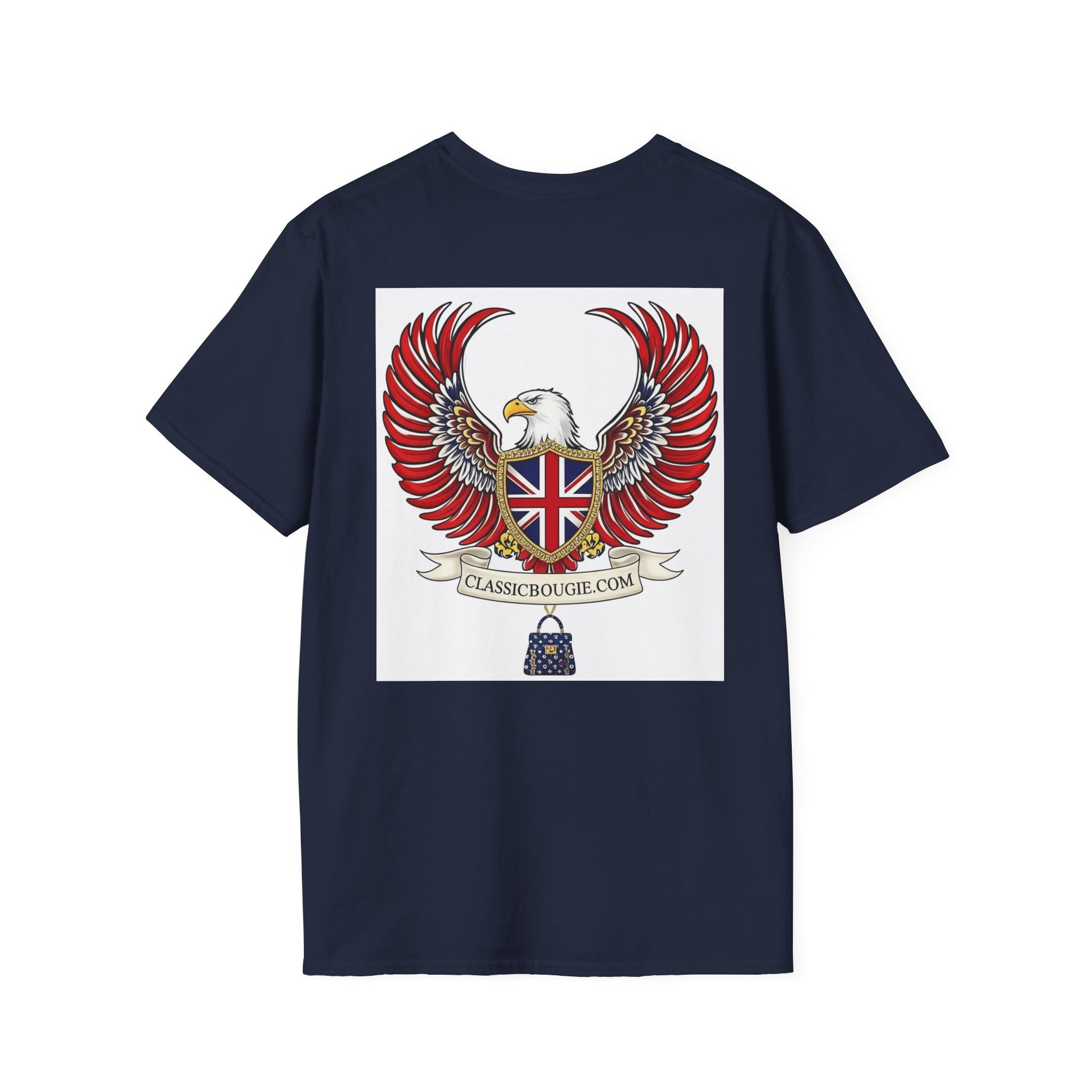 Union Jack Eagle T-Shirt, Vintage British Tee, Unisex Graphic Shirt, Unisex Fashion Top, Gift for Travelers, Heritage Apparel