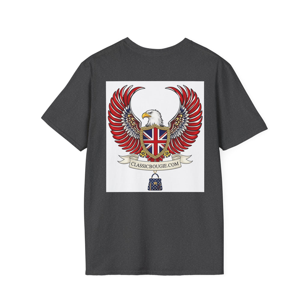 Union Jack Eagle T-Shirt, Vintage British Tee, Unisex Graphic Shirt, Unisex Fashion Top, Gift for Travelers, Heritage Apparel