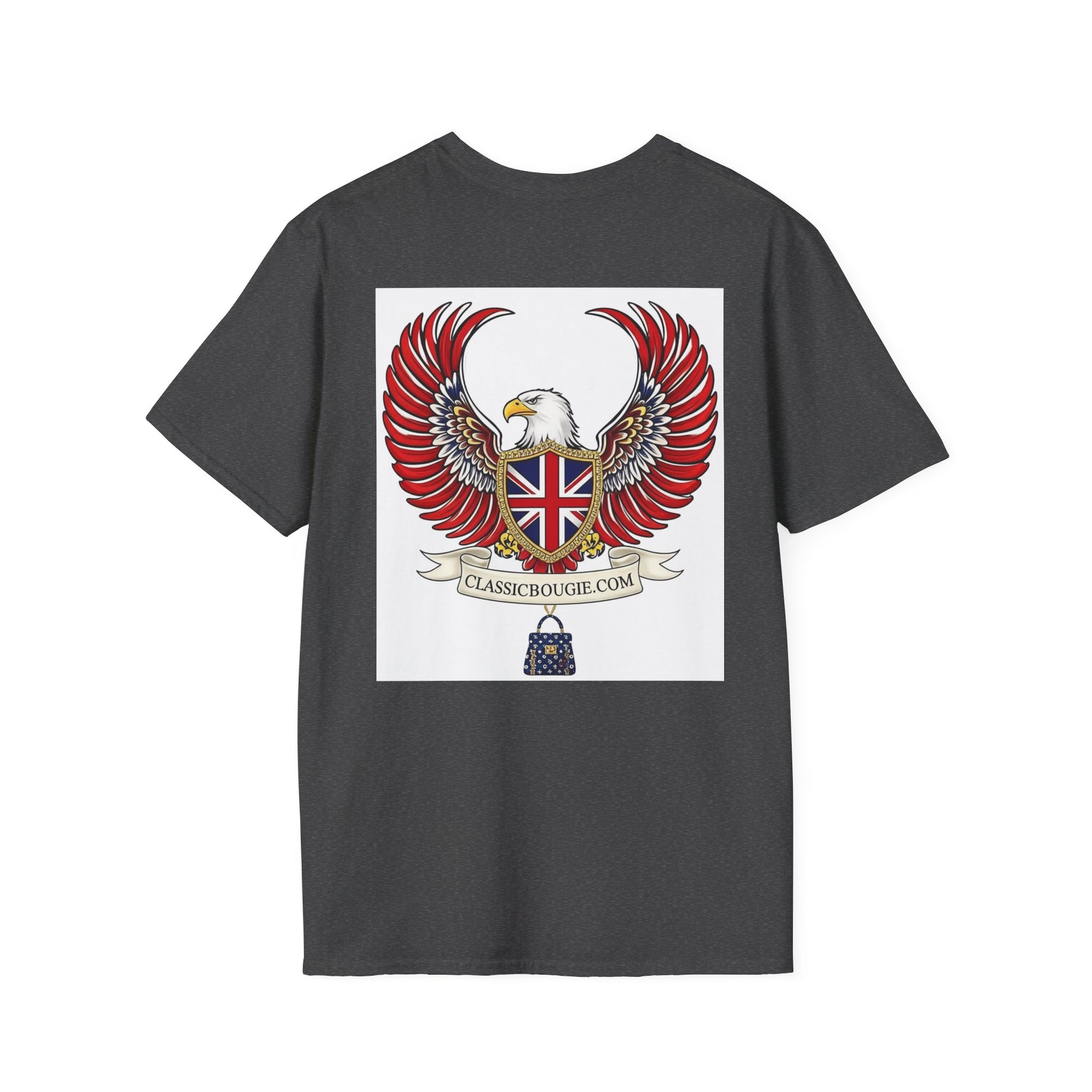 Union Jack Eagle T-Shirt, Vintage British Tee, Unisex Graphic Shirt, Unisex Fashion Top, Gift for Travelers, Heritage Apparel