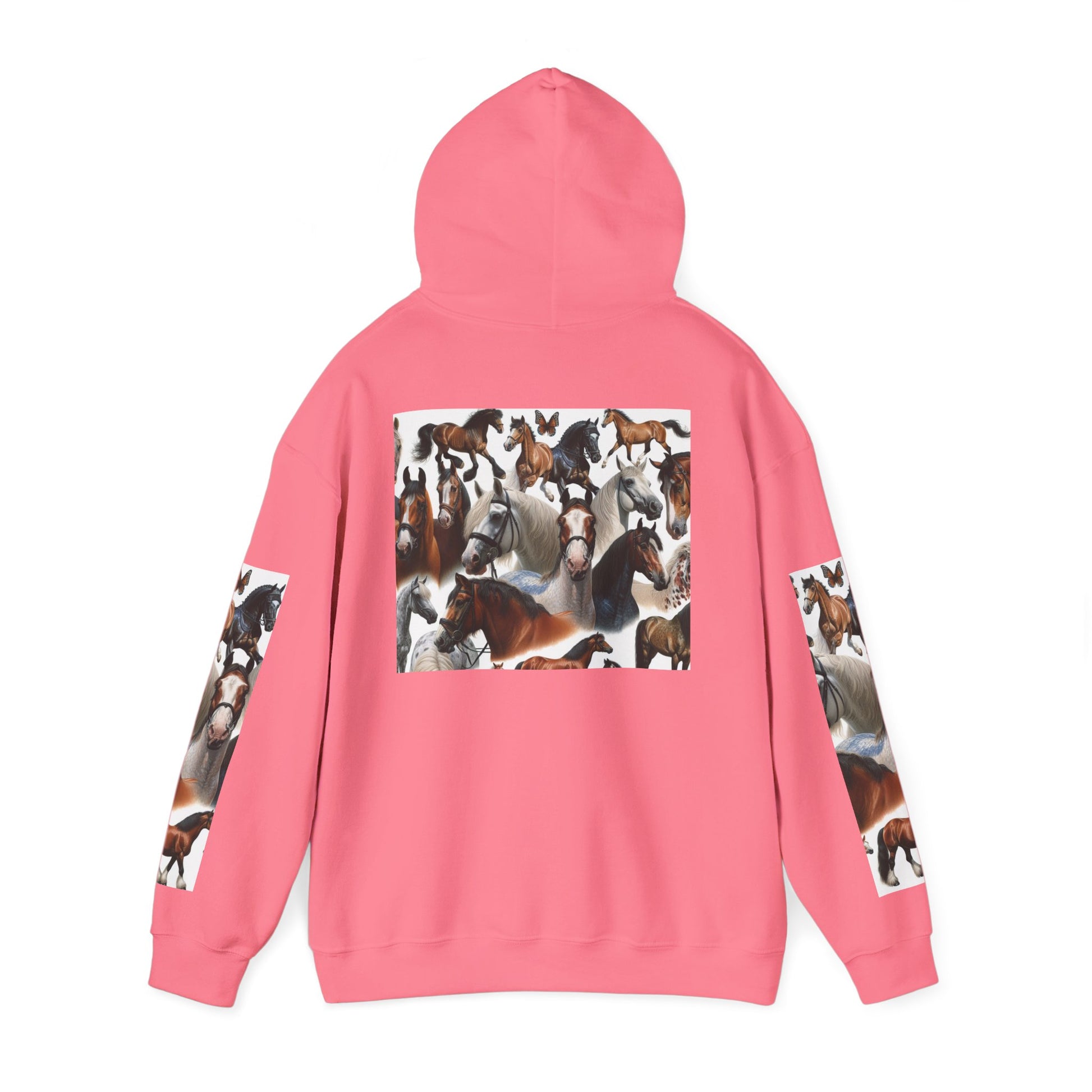 Horse Lover's Unisex Heavy Blend Hoodie, Cozy Equine Sweatshirt for Equestrians, Gifts for Horse Enthusiasts, Ideal for Animal Lovers
