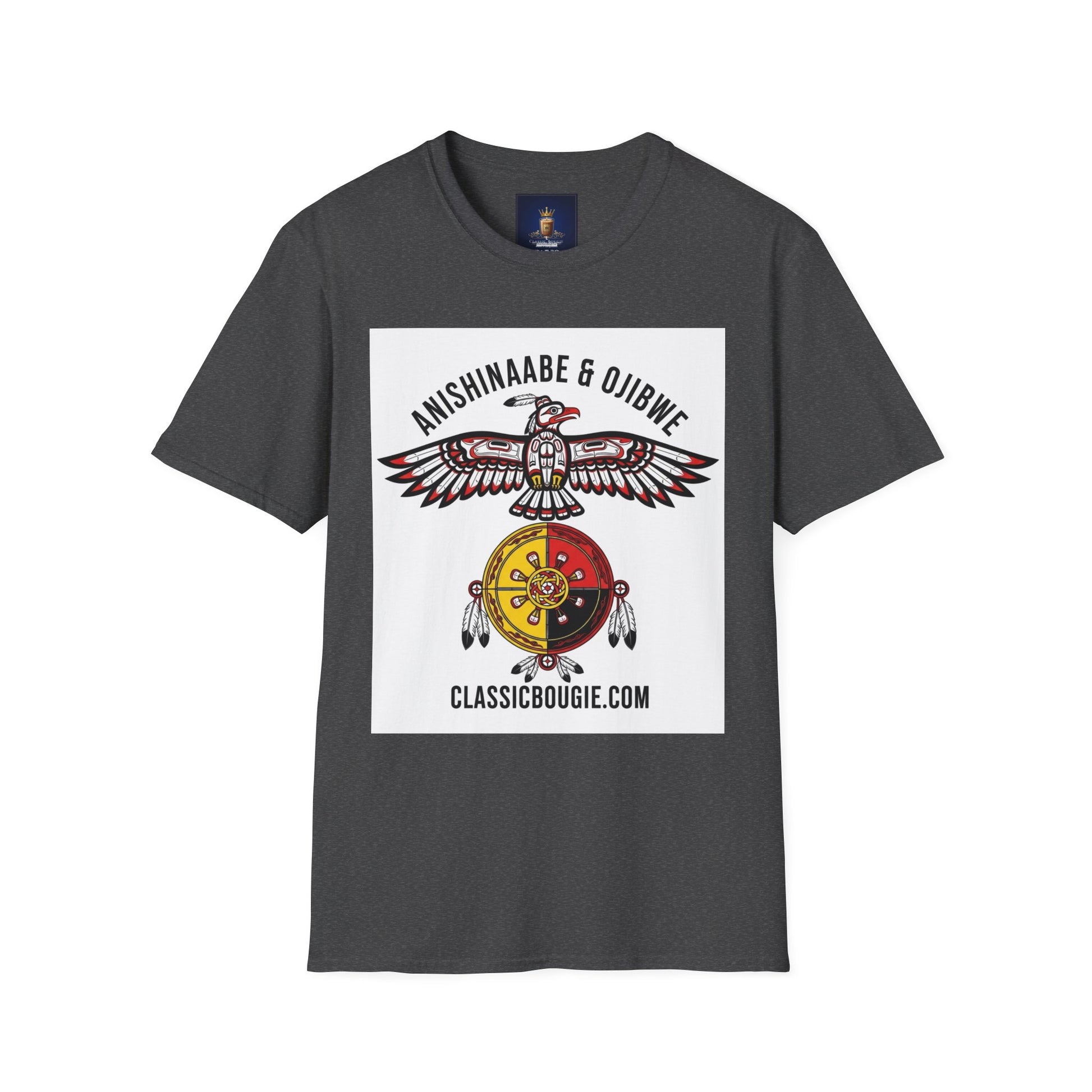 Anishinaabe & Ojibwe Native Spirit Unisex T-Shirt, Boho Graphic Tee, Cultural Pride Shirt, Festival Wear, Unique Gift for Her & Him
