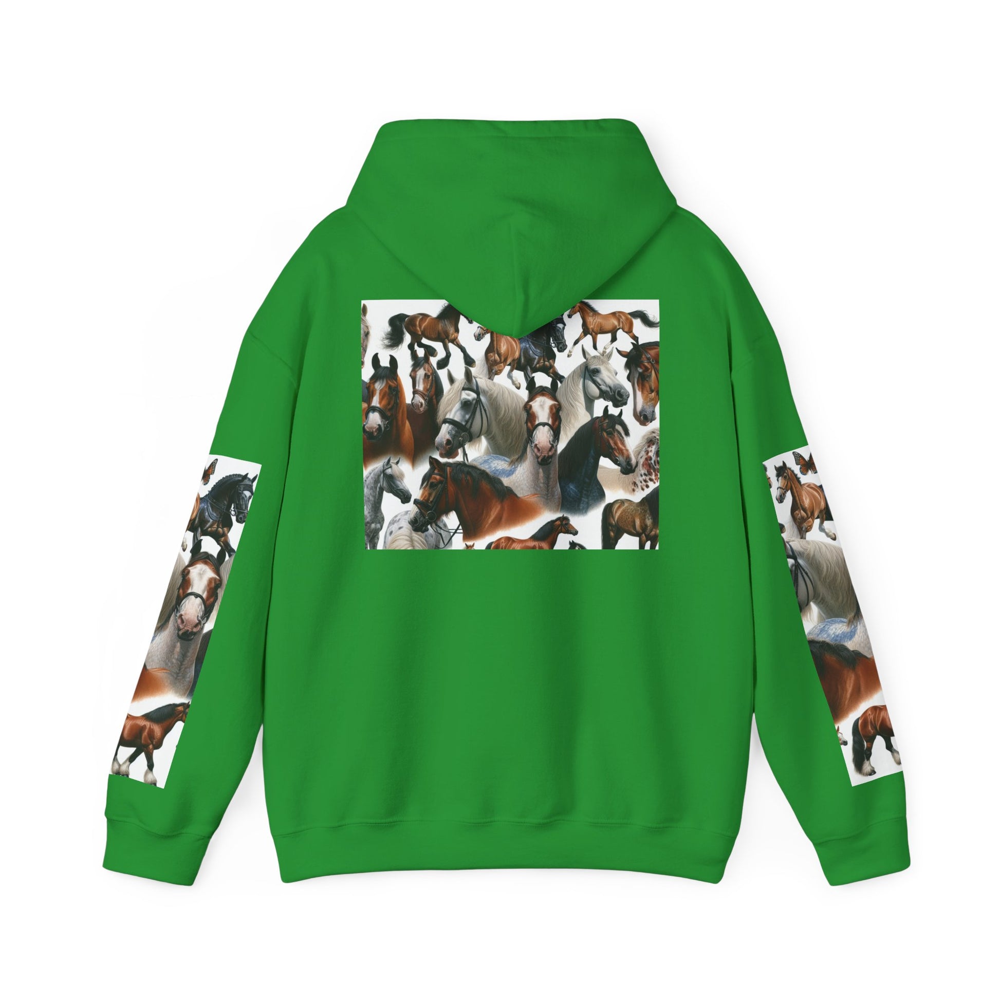 Horse Lover's Unisex Heavy Blend Hoodie, Cozy Equine Sweatshirt for Equestrians, Gifts for Horse Enthusiasts, Ideal for Animal Lovers