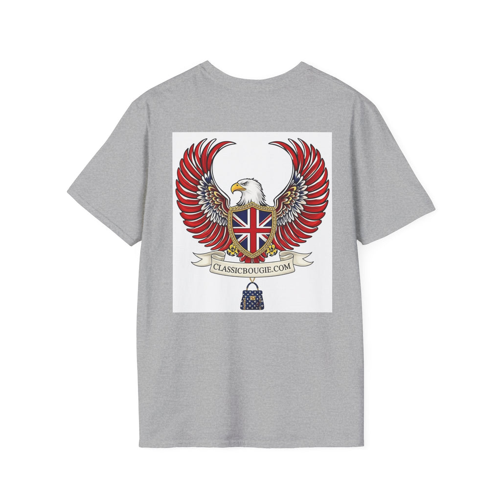 Union Jack Eagle T-Shirt, Vintage British Tee, Unisex Graphic Shirt, Unisex Fashion Top, Gift for Travelers, Heritage Apparel