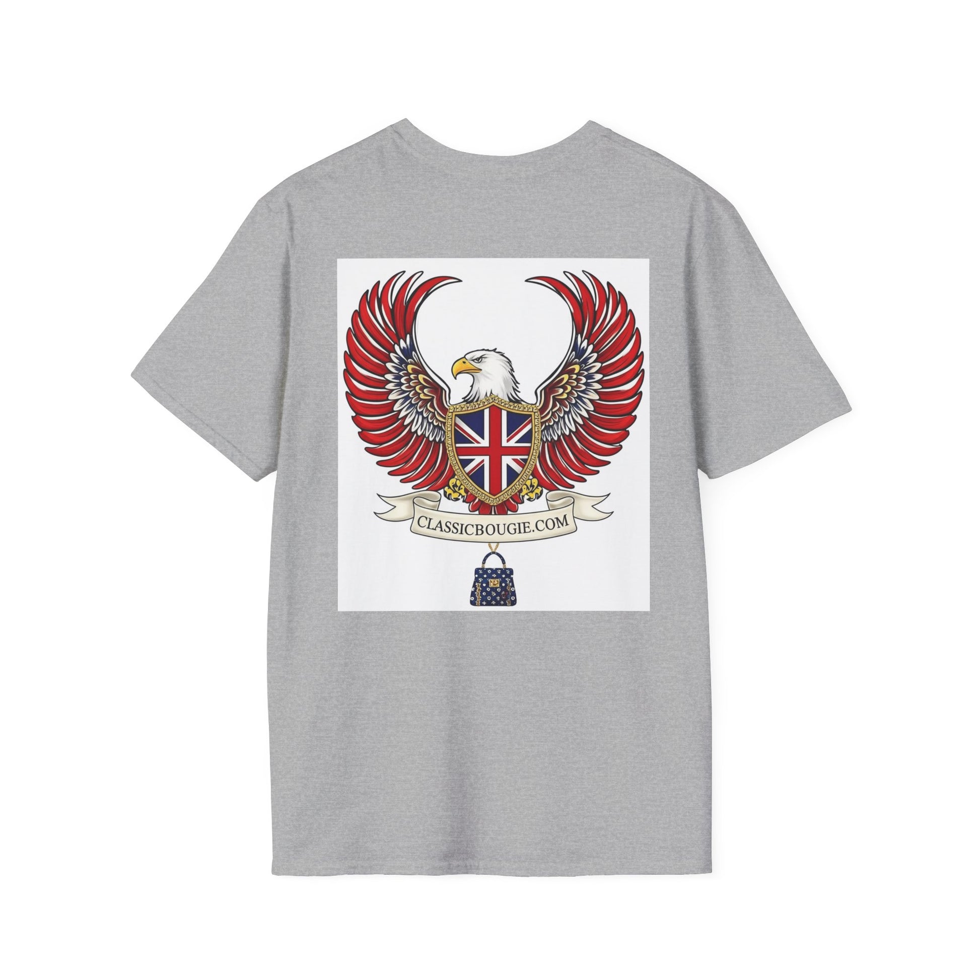 Union Jack Eagle T-Shirt, Vintage British Tee, Unisex Graphic Shirt, Unisex Fashion Top, Gift for Travelers, Heritage Apparel