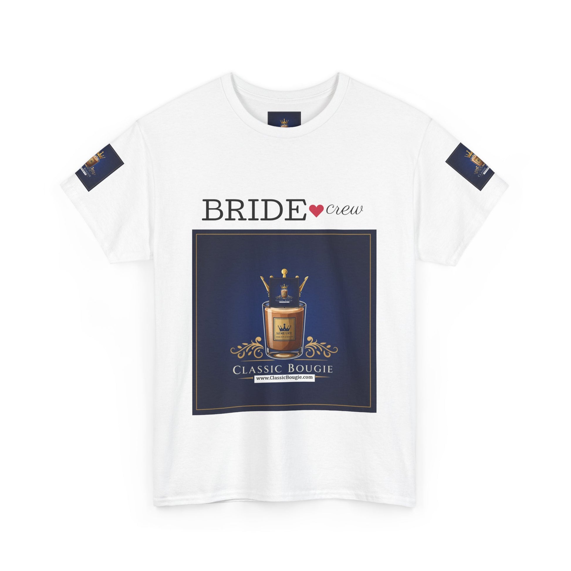 Bridezilla Classic Bougie Unisex Heavy Cotton Tee, Wedding gift, Bridal party fashion, Bachelorette celebration shirt, Unique bridal tee