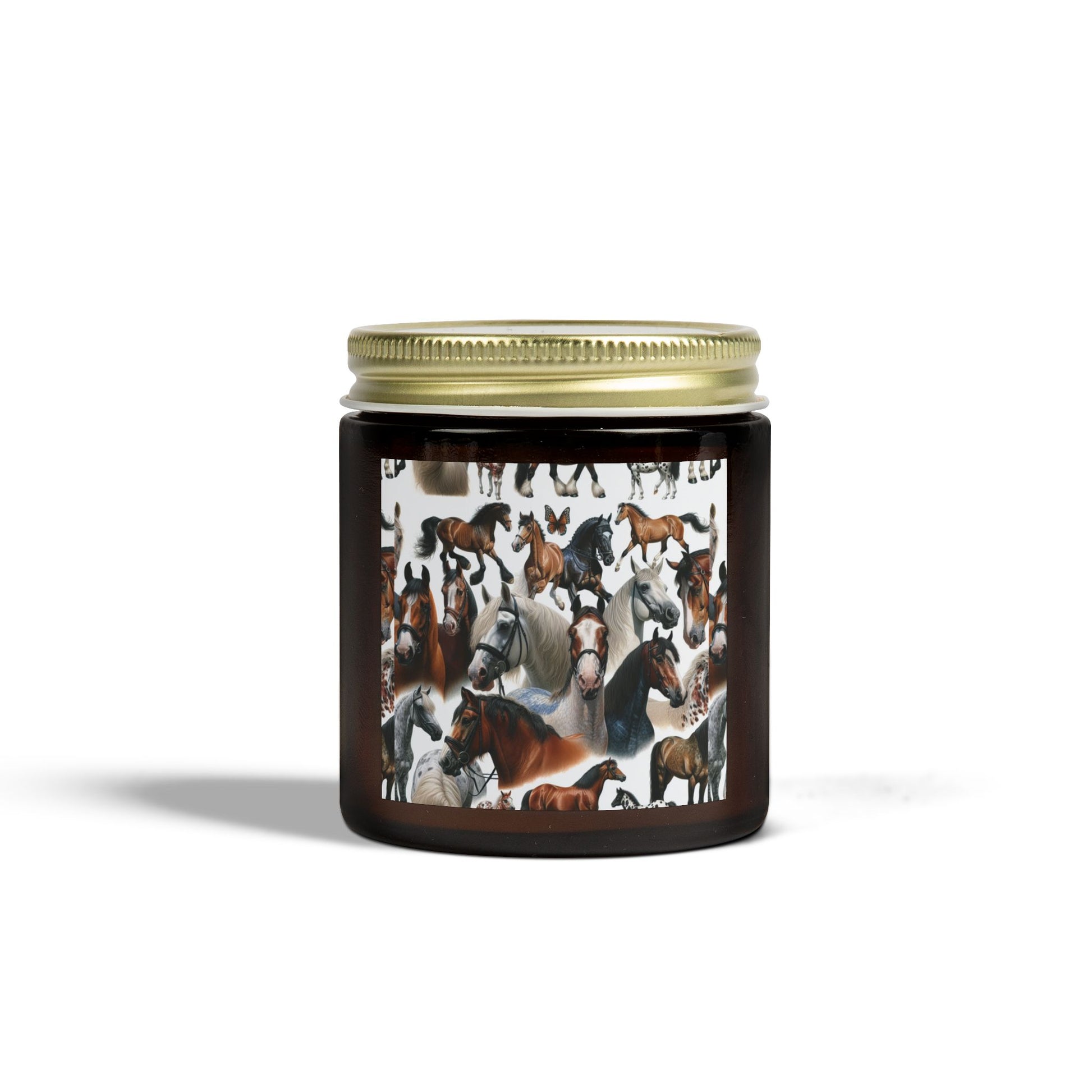 Scented Candles with Horse Design, Cozy Home Decor, Gift for Horse Lovers, Farmhouse Candle, Aromatherapy Candle