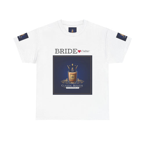 Bridezilla Classic Bougie Unisex Heavy Cotton Tee, Wedding gift, Bridal party fashion, Bachelorette celebration shirt, Unique bridal tee