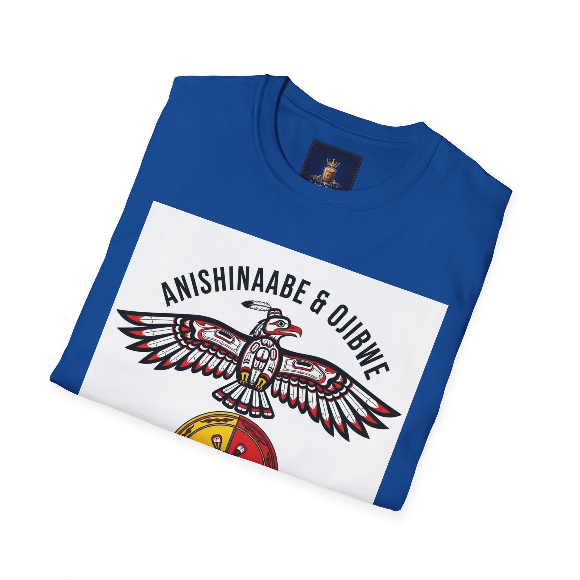 Anishinaabe & Ojibwe Native Spirit Unisex T-Shirt, Boho Graphic Tee, Cultural Pride Shirt, Festival Wear, Unique Gift for Her & Him