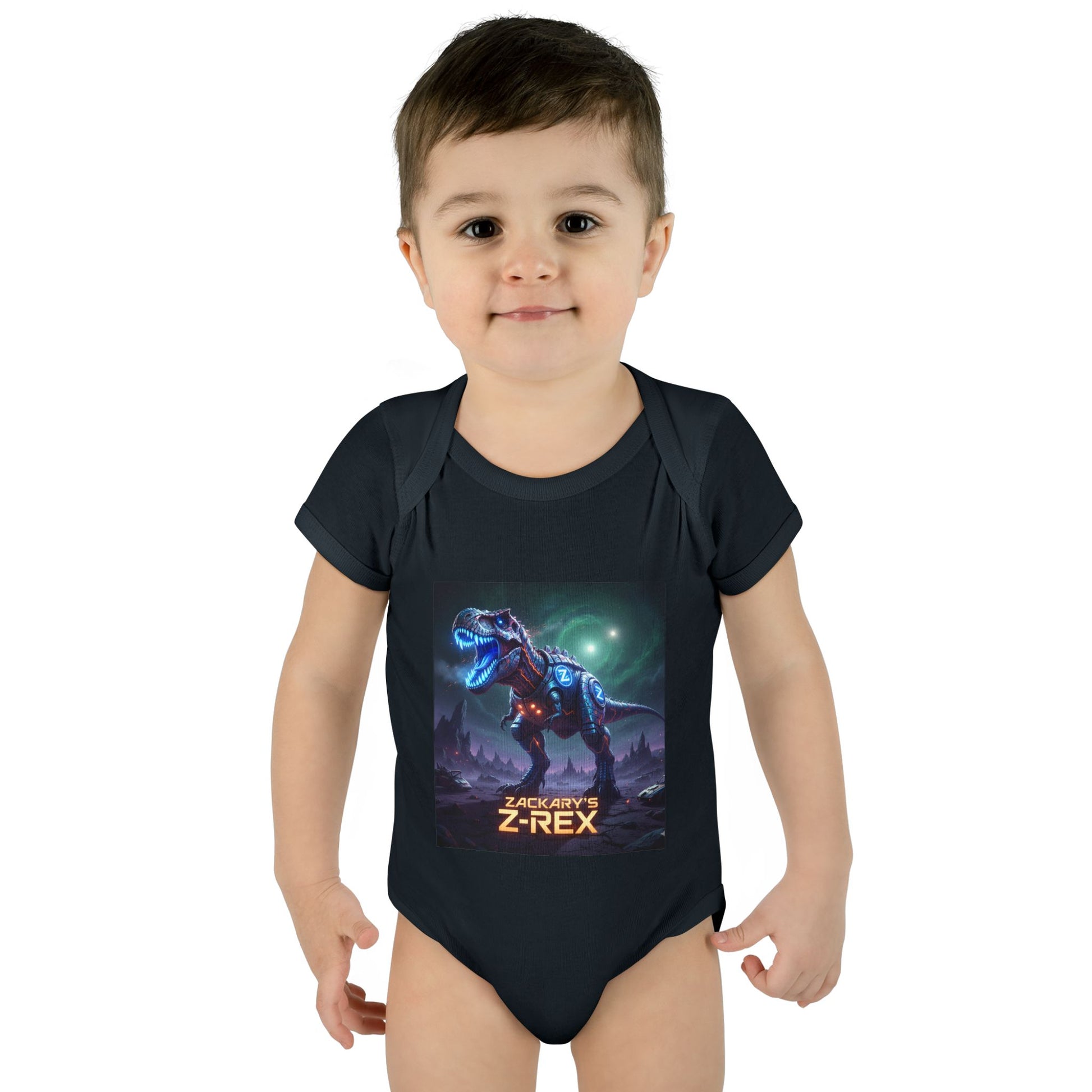 Z-Rex Space Dino Infant Bodysuit