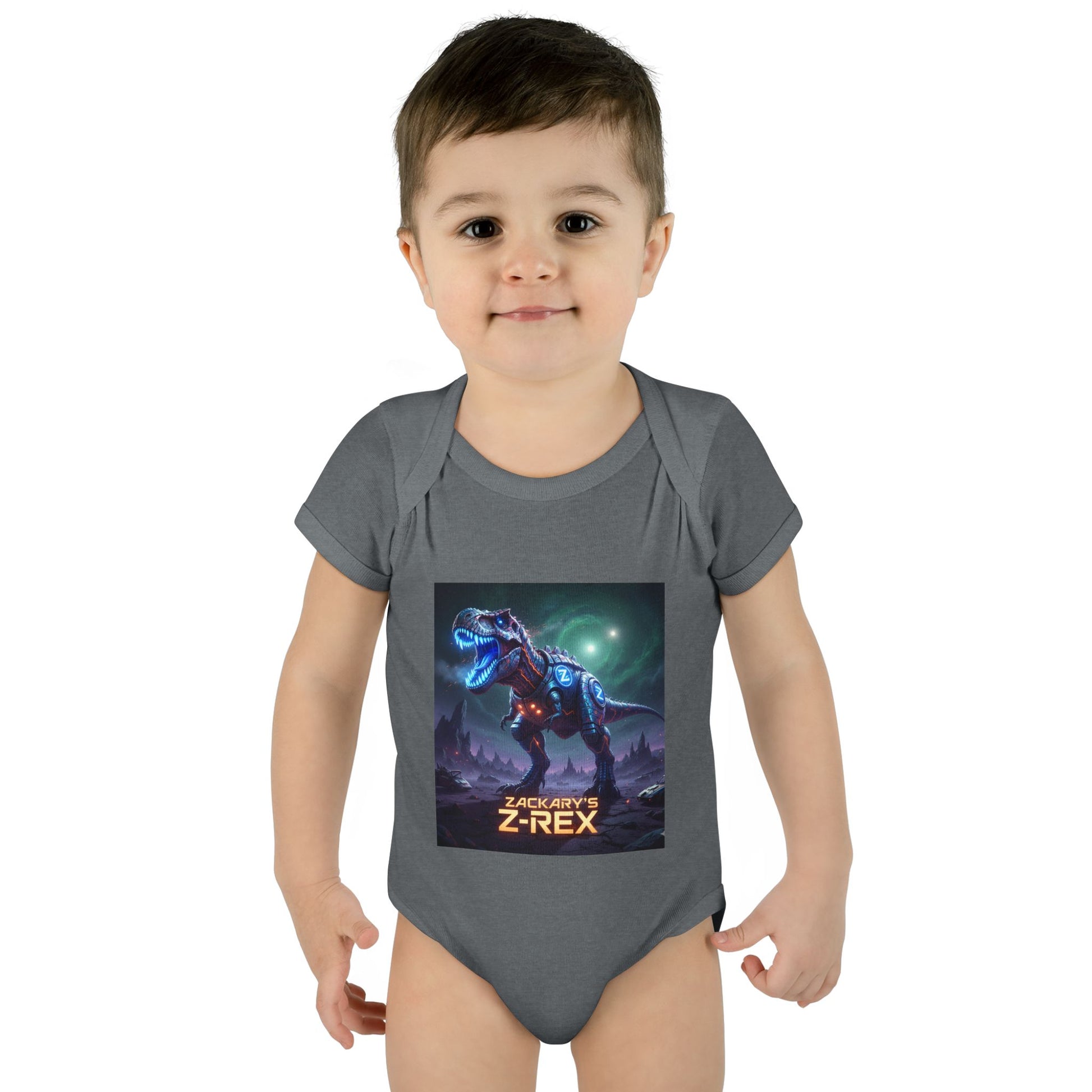 Z-Rex Space Dino Infant Bodysuit