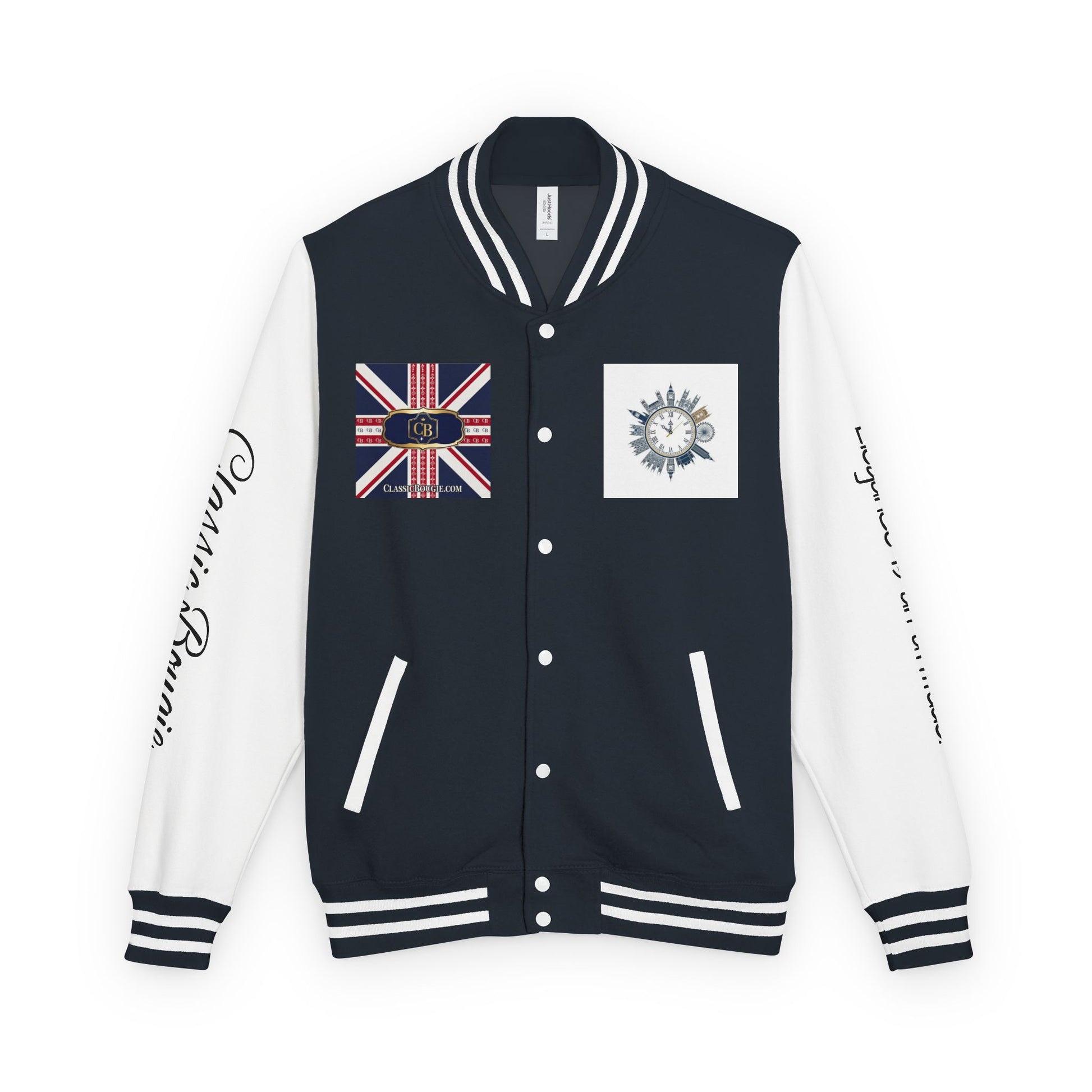 Classic British Eagle Letterman Jacket, Vintage Style, Unisex Outerwear, Statement Piece, Sports Wear, Casual Fashion