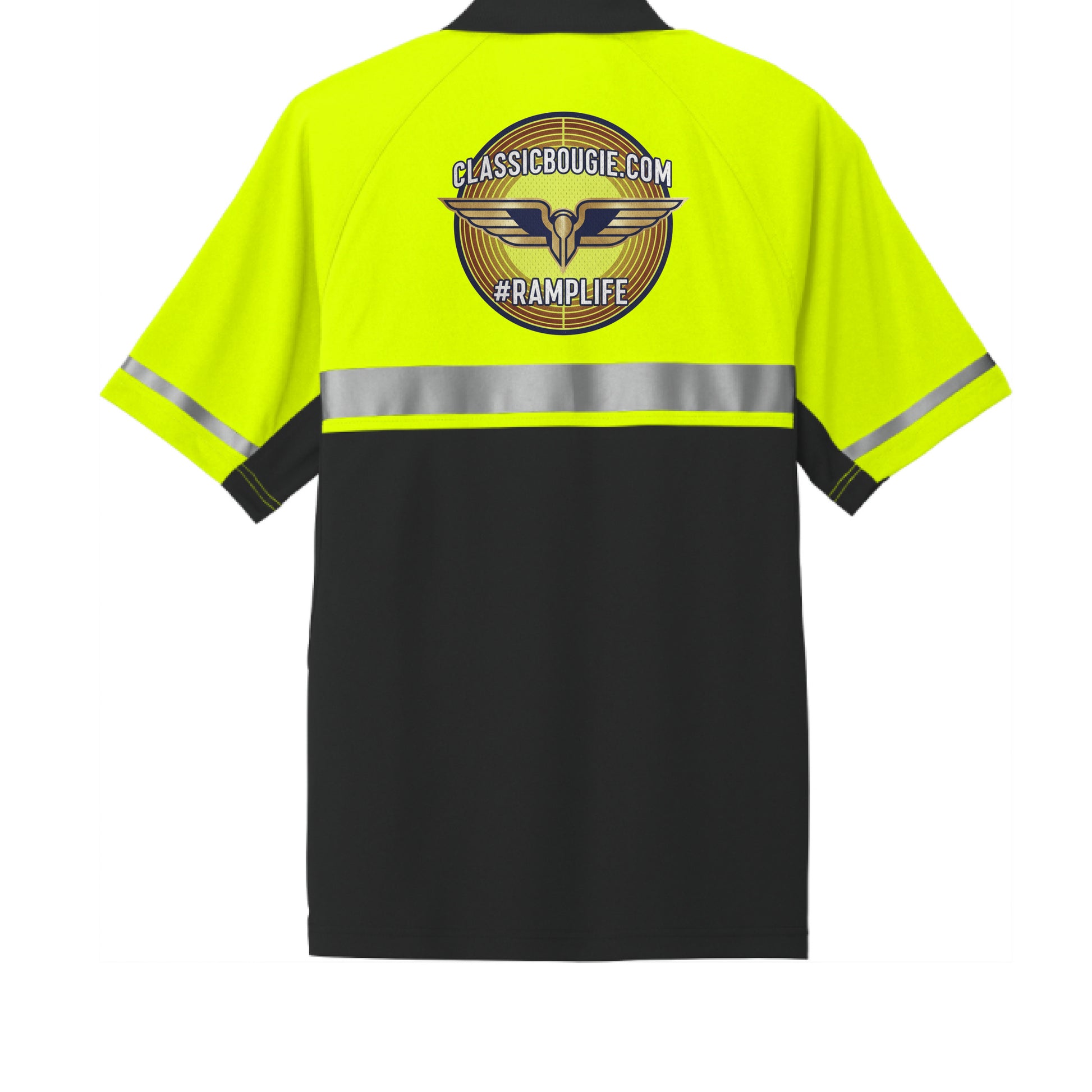 Safety Ylw/Blk - BACK