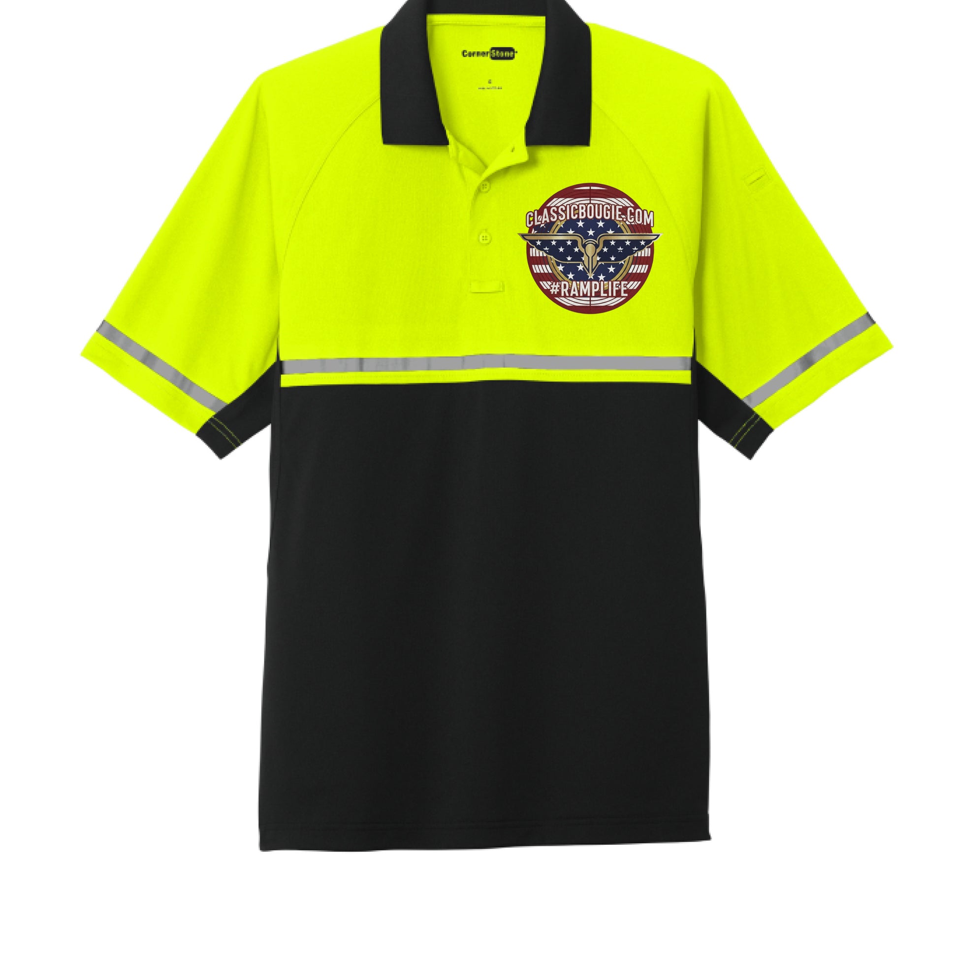 Safety Ylw/Blk - FRONT